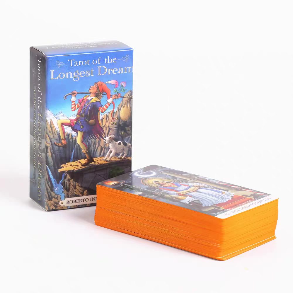 Tarot Cards Deck With Guidebook - 78장의 가장 긴 꿈 카드와 가이드북이
