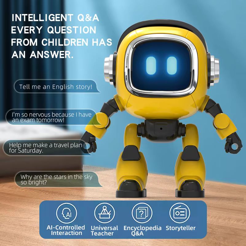Remote Control Toys - AI 기반의 지능형 로봇 장난감, 다국어