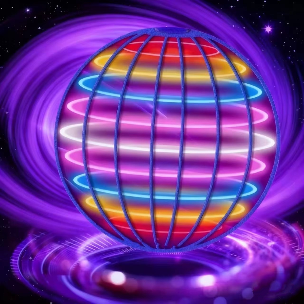 Stem Solar Robot Kit For Kids - 부메랑 플라이오브 매직 플라잉 볼 LED
