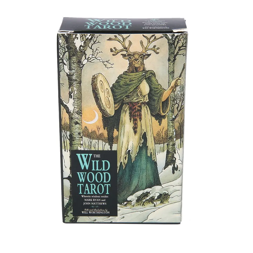 Tarot Cards Deck With Guidebook - 와일드 우드 타로 카드 78 오라클