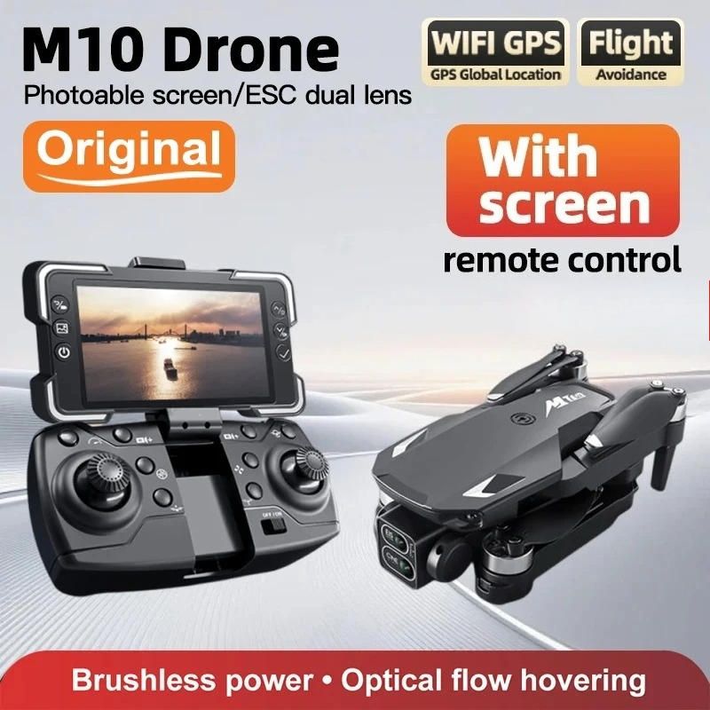 오리지널 드론 M10 4K 5G HD 듀얼 카메라 리모 - Fpv Brushless Rc Drone 4K 리뷰 및 가격