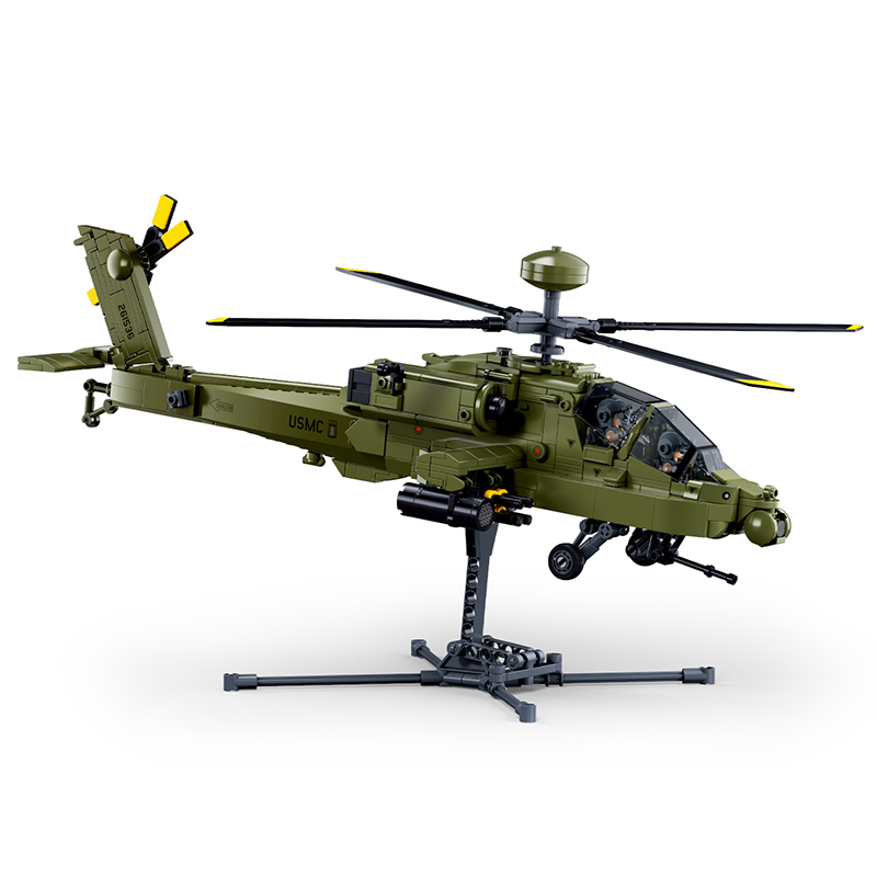 슬루반 M38-B1536 보잉 AH-64D 아파치 롱보 - Lego Compatible Military Tank 리뷰 및 가격