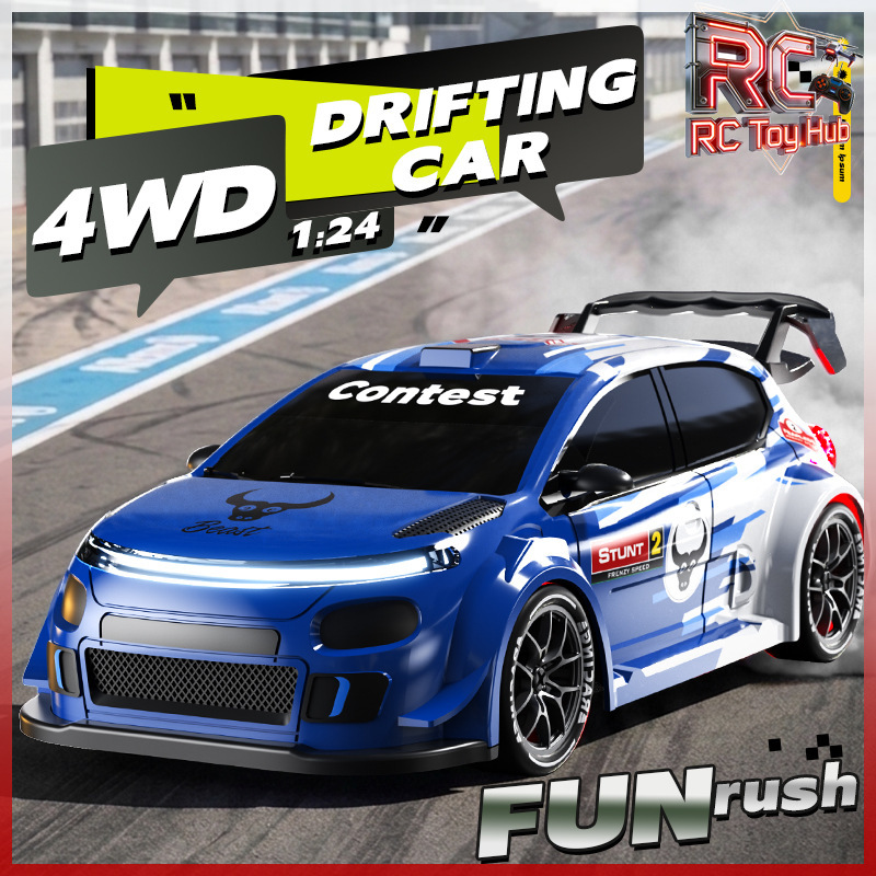 1:24 스케일의 정밀한 RC 드리프트 카, 4륜 구동 - Rc Drift Car 1 24 Scale 4Wd 리뷰 및 가격