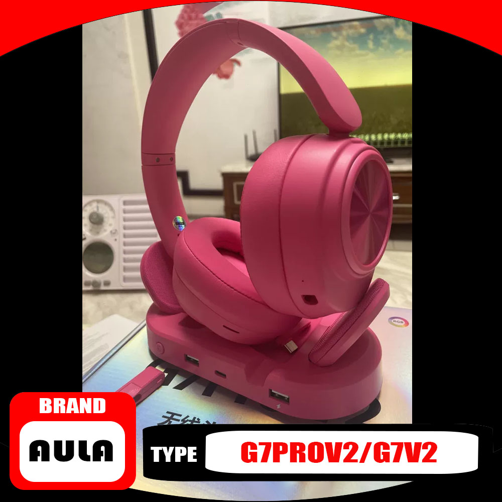 AULA G7 Pro V2 오버이어 헤드폰, 6가지 연 - Video Games 리뷰 및 가격