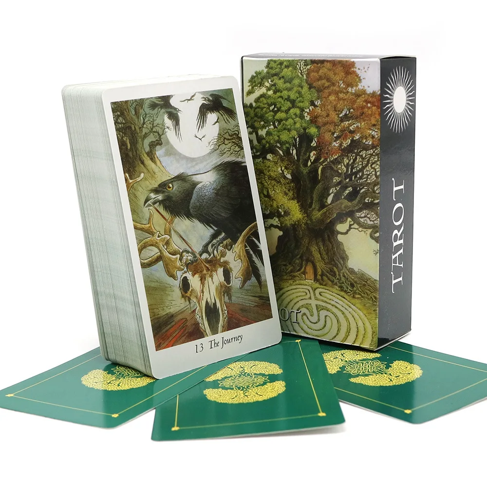와일드 우드 타로 카드 78 오라클 영어 비전 점술 에 - Tarot Cards Deck With Guidebook 리뷰 및 가격