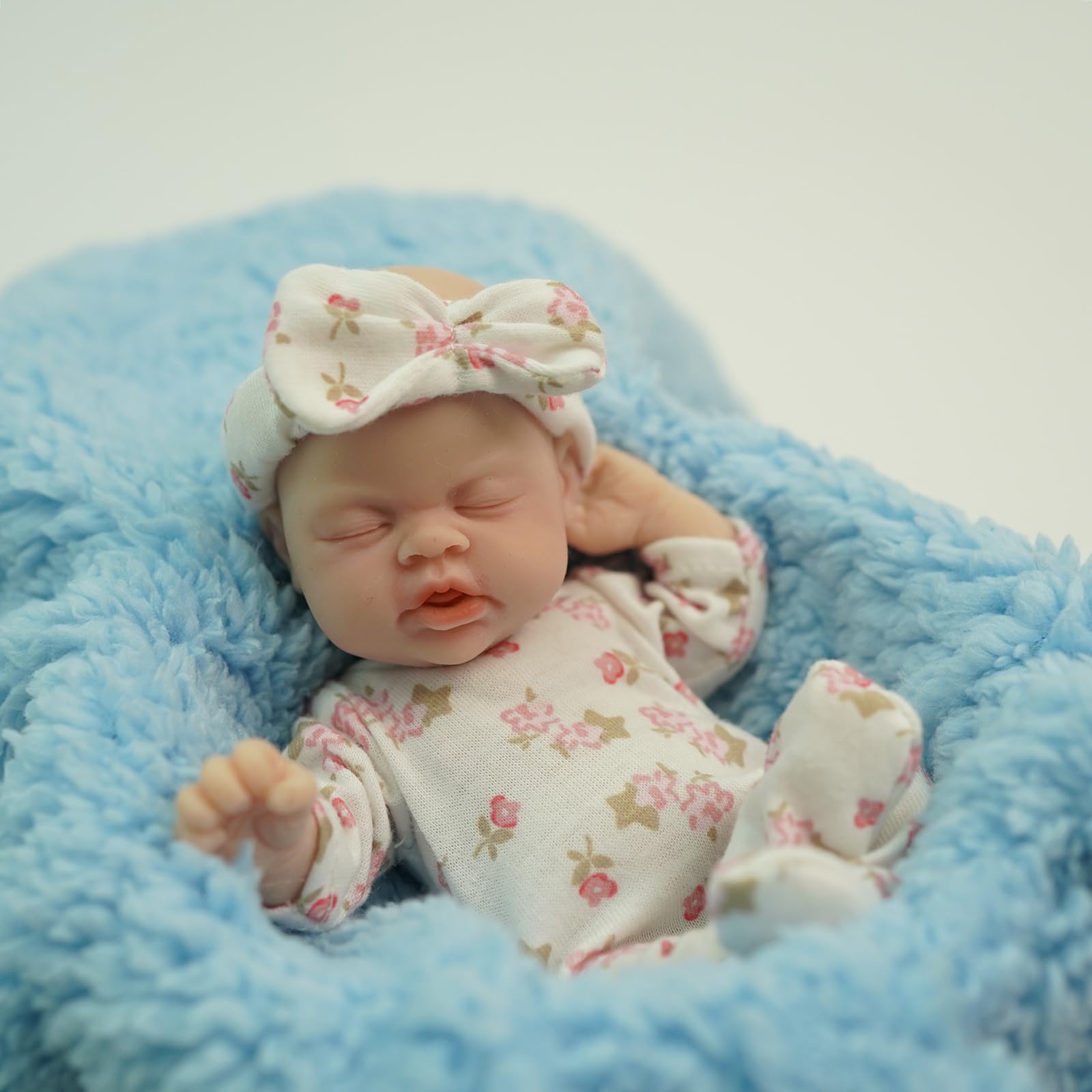 Blrags 다시 태어난 아기 인형 7 인치 소녀 실리 - Reborn Baby Doll Silicone Realistic 리뷰 및 가격
