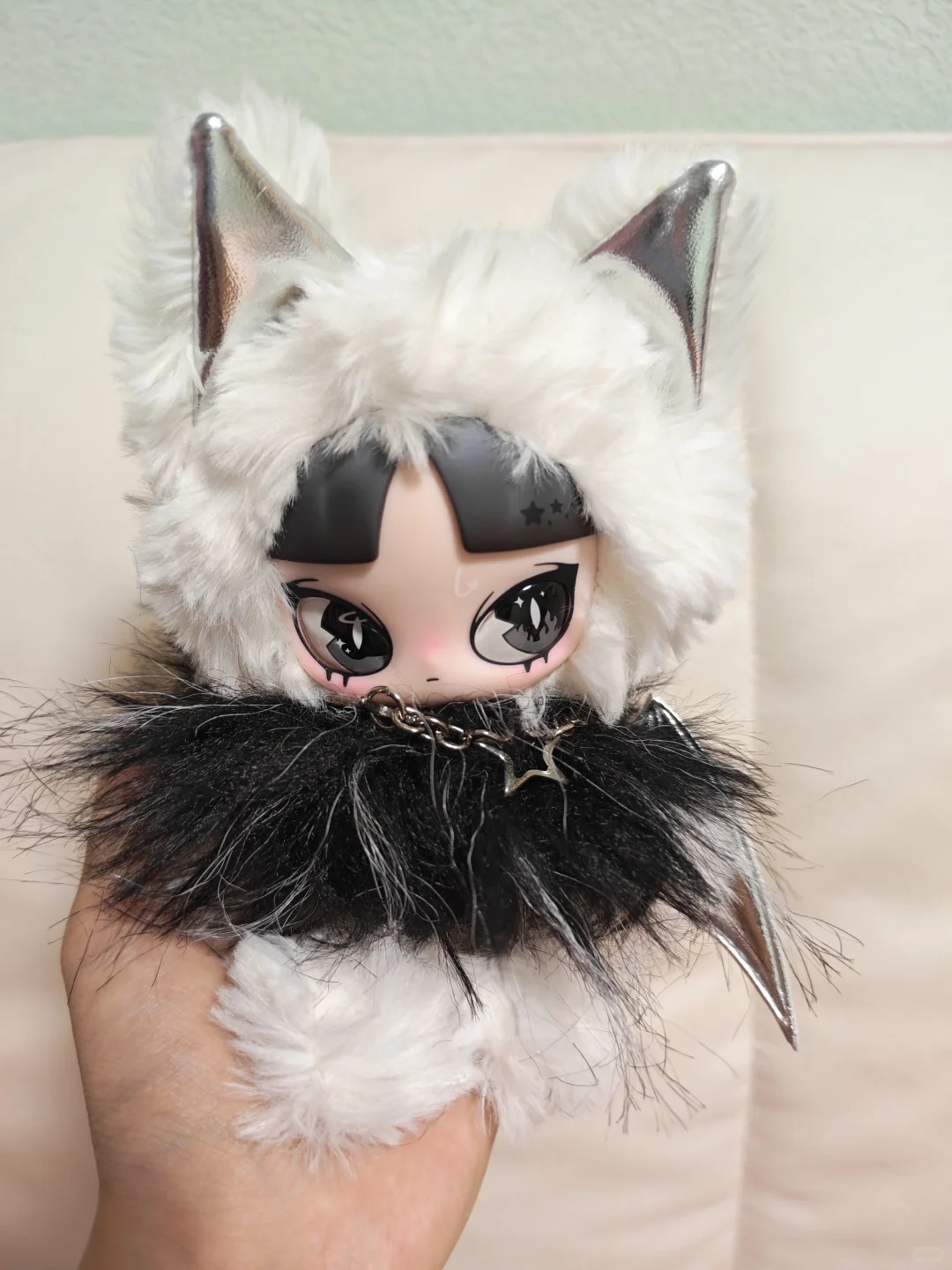 오리지널 인즈 이즈 앤젤 고양이 플러시 인형 실버 윙  - Dolls 리뷰 및 가격