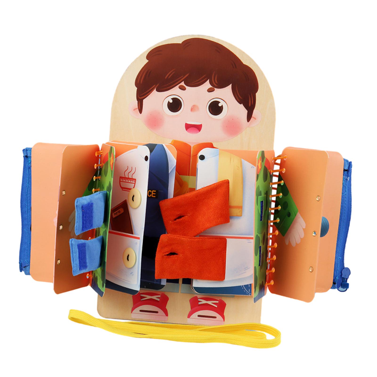 유아용 활동 보드, 몬테소리 교구, 나무와 천으로 만든 - Montessori Wooden Busy Board Toddler 리뷰 및 가격